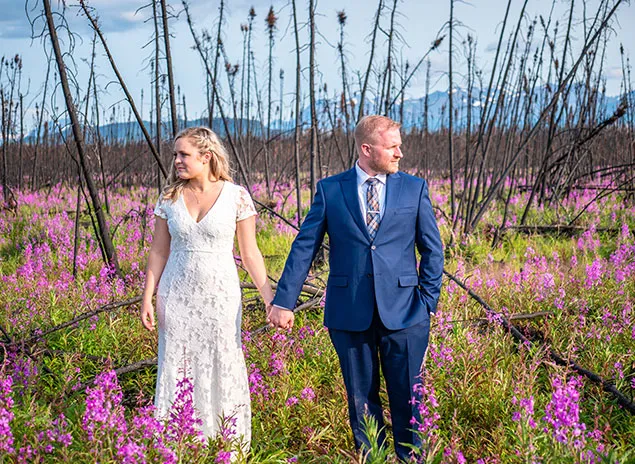 Grewingk Glacier Wilderness Elopement