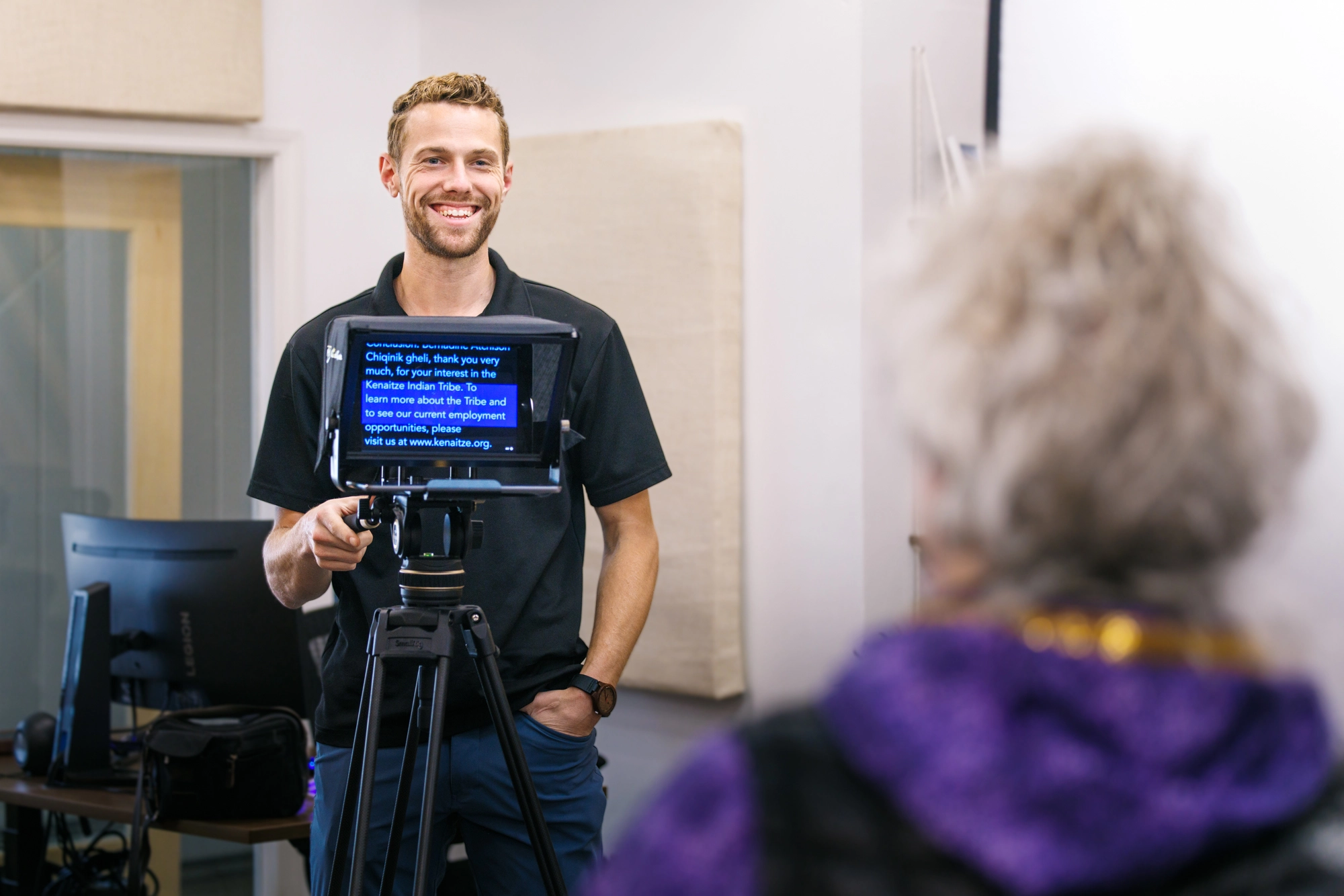 Nonprofit fundraising video production background