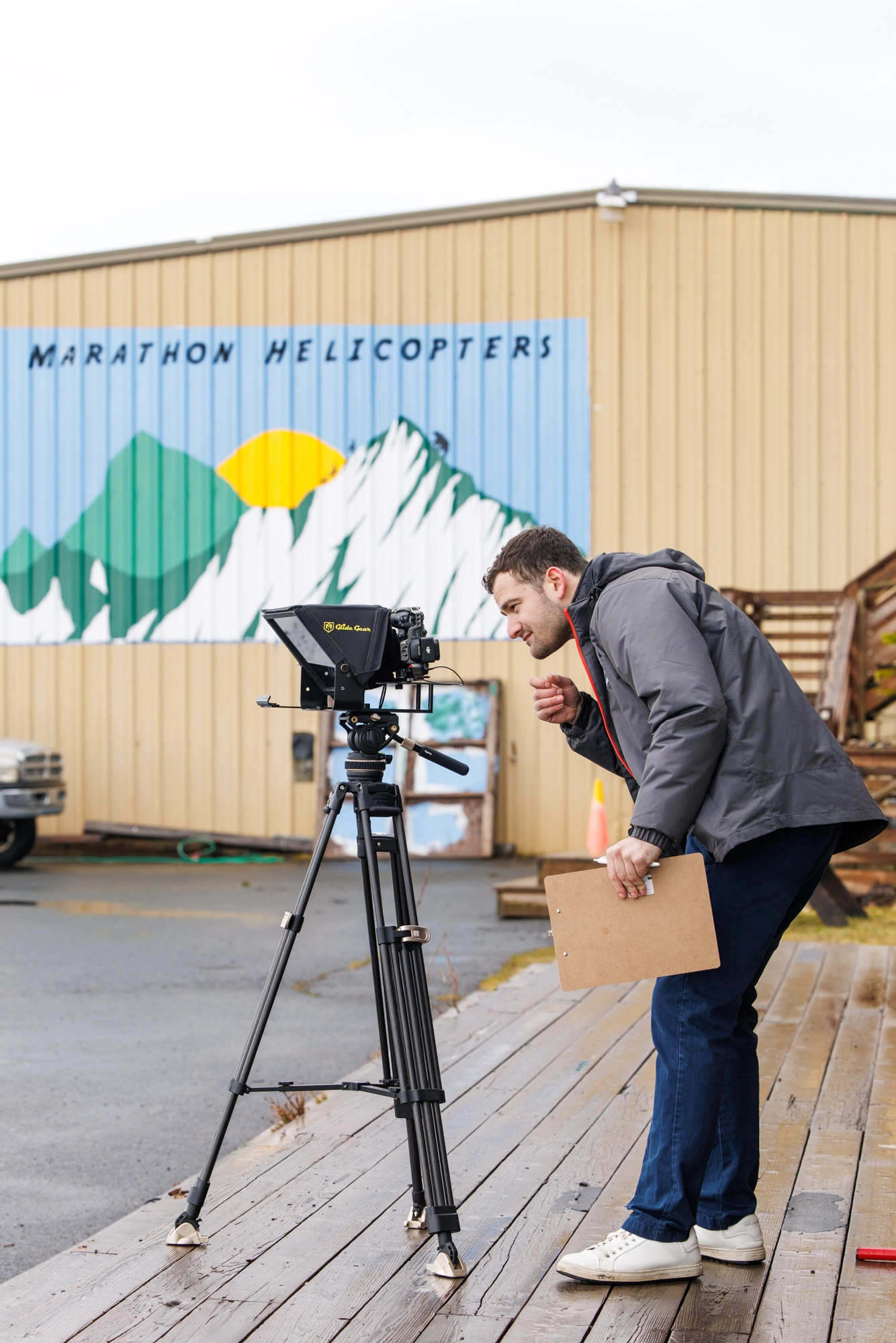 Adventure tourism video production background